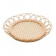Porta Copos11cm x 1,5cm Tramato Natural Rattan 